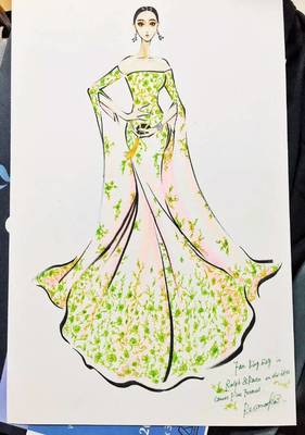 手繪服裝設計 從靈感到時尚的創意旅程